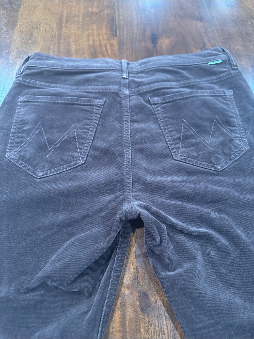 MOTHER,The Weekender Fray Slim Straight Jeans . Soft corduroy . - Picture 7 of 15